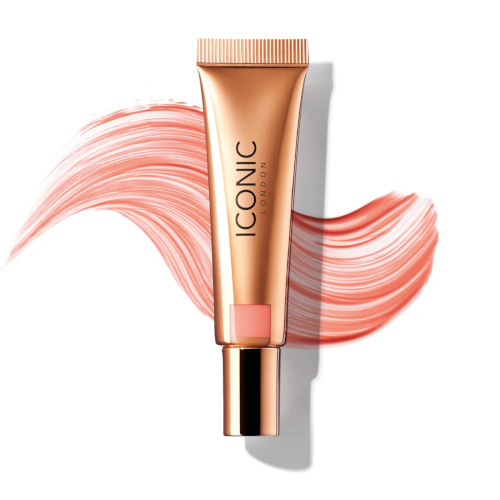 Gold tube with blush smear in background | Jelly donut blush