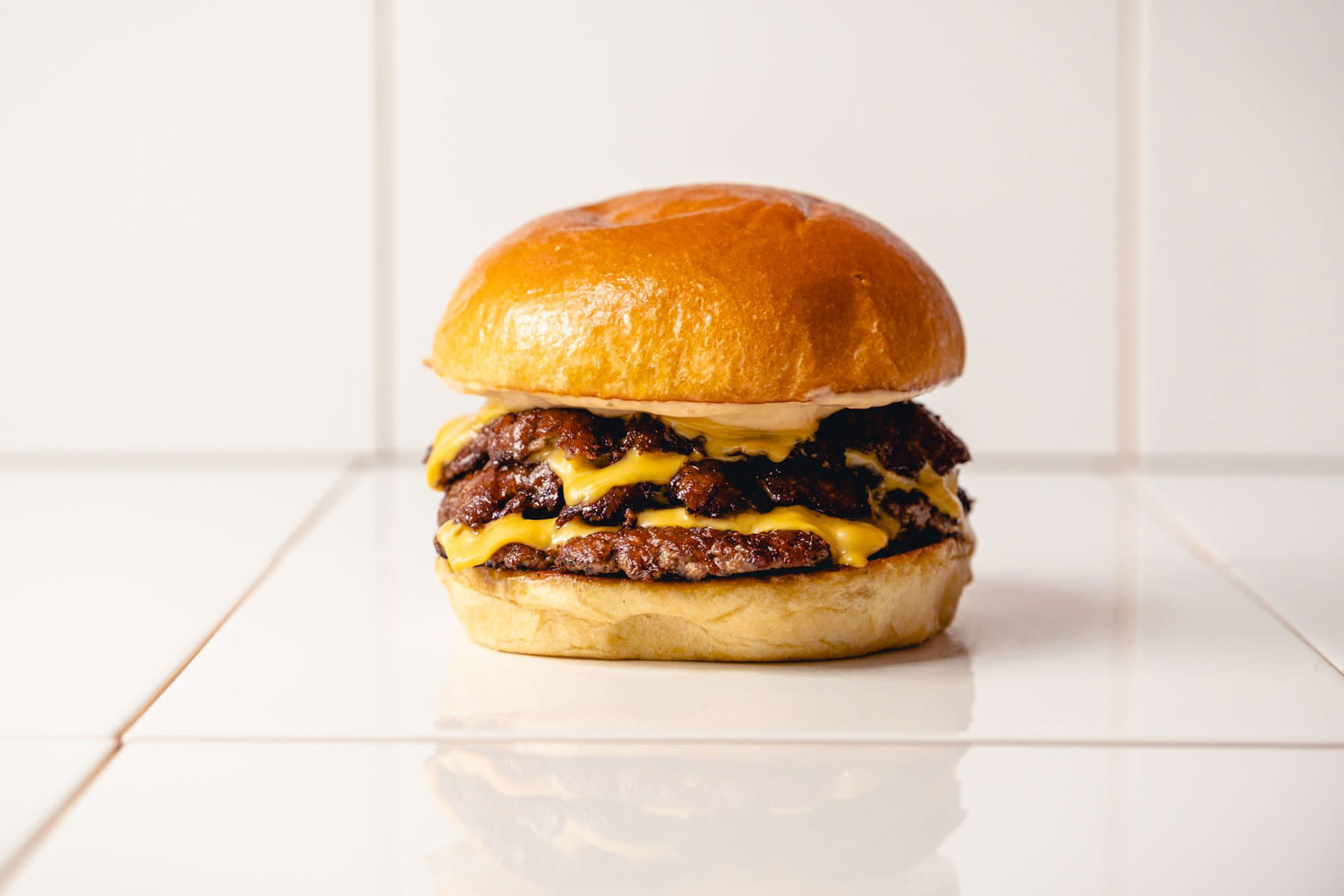 Junk smash burger