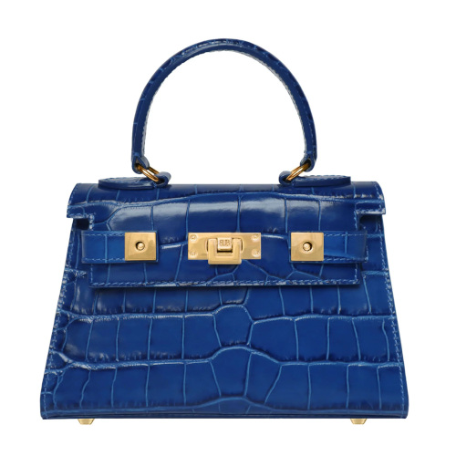 Blue handbag