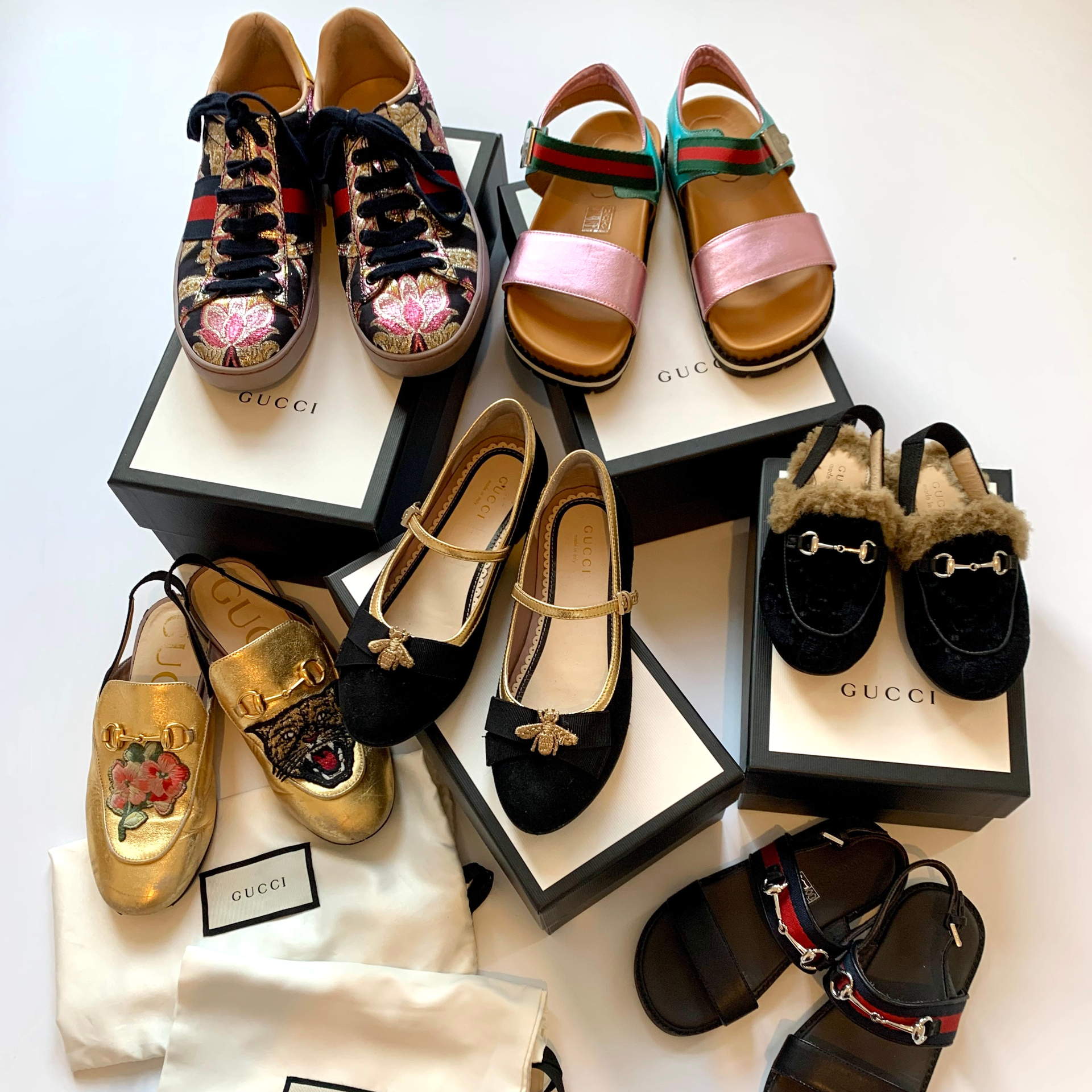 Designer kids' shoes