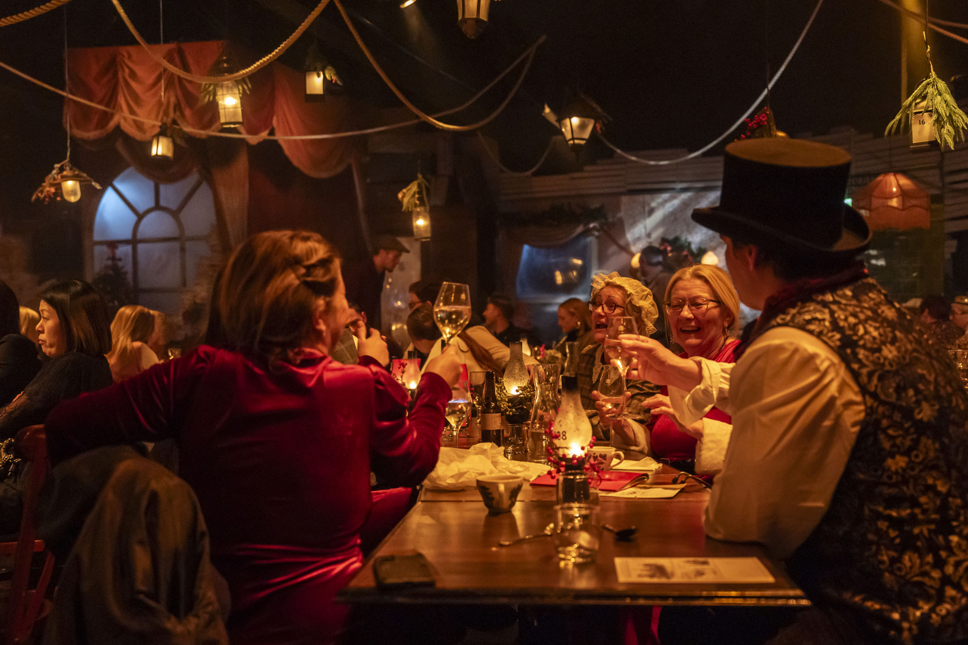 Guests at The Great Christmas Feast