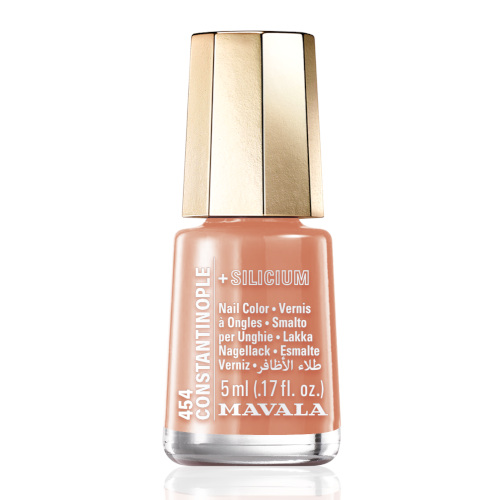 Pumpkin spice nail polish bottle