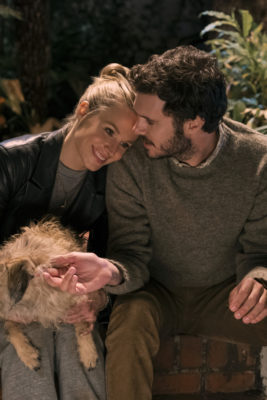 Kristen Bell as Joanne & Adam Brody as Noah in episode 103 of Nobody Wants This