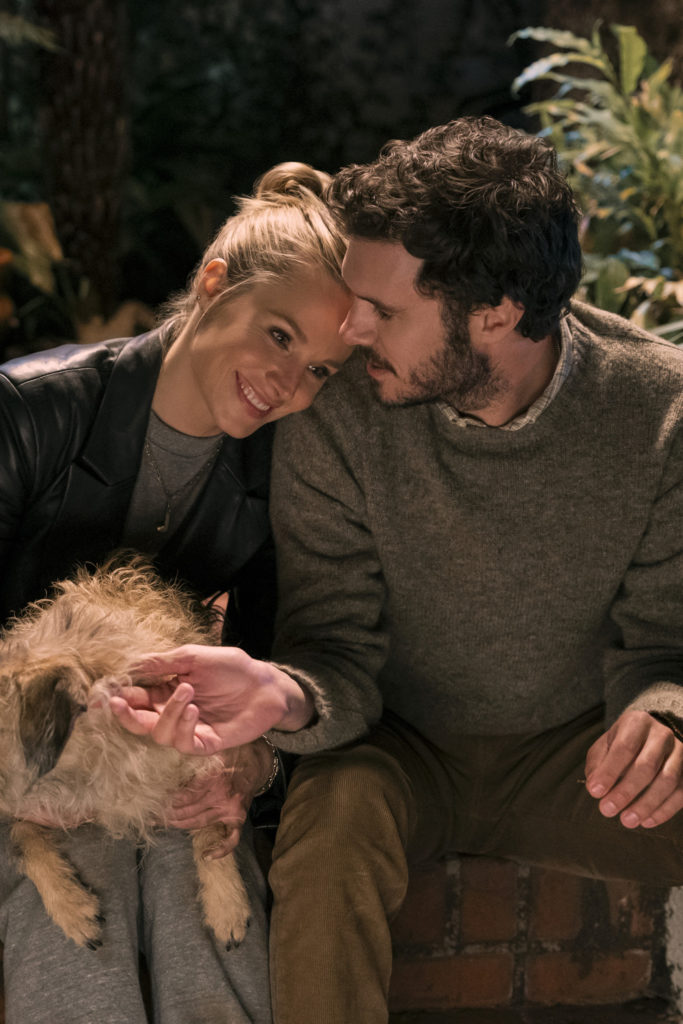 Kristen Bell as Joanne & Adam Brody as Noah in episode 103 of Nobody Wants This