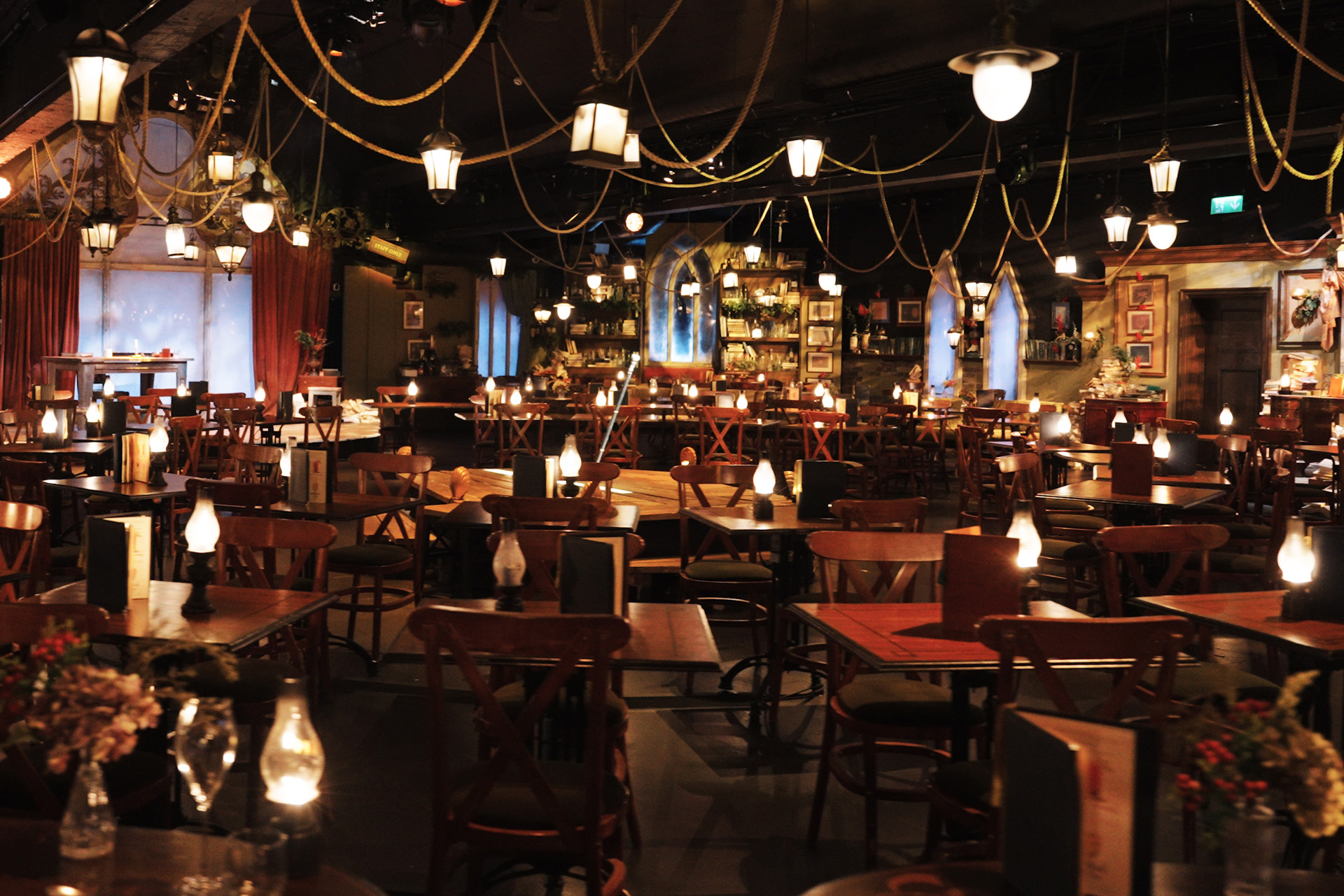 Charles Dickens' dining room