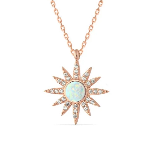 Sun necklace
