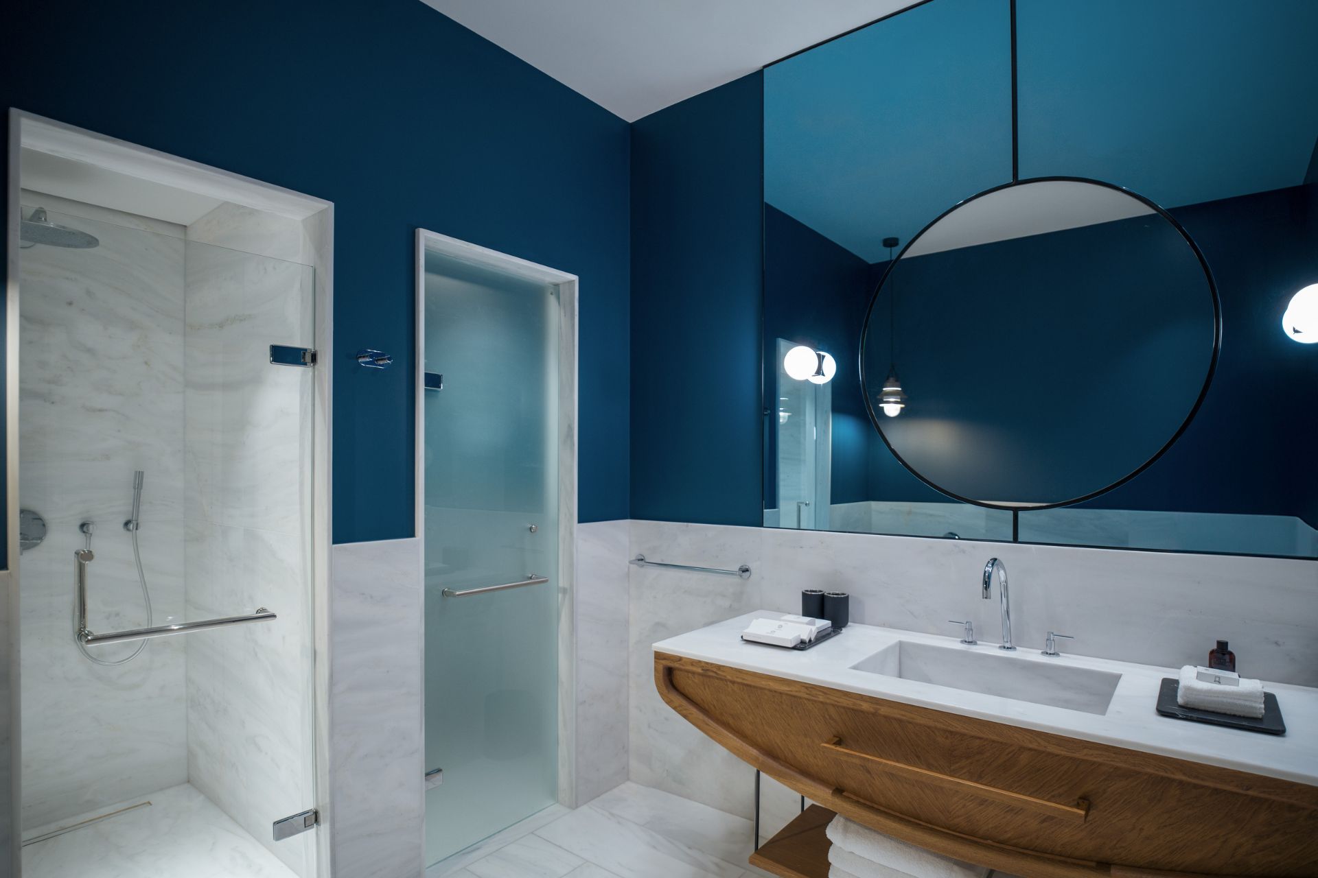 Blue Bathroom