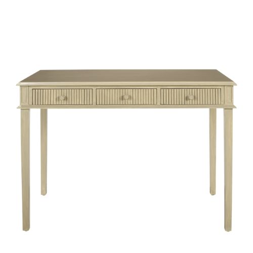 Wooden dressing table with slim legs