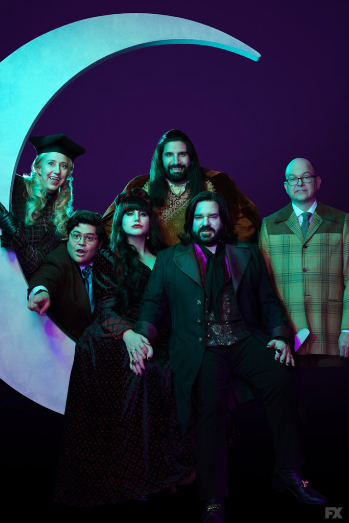 The cast of What We Do In The Shadows
