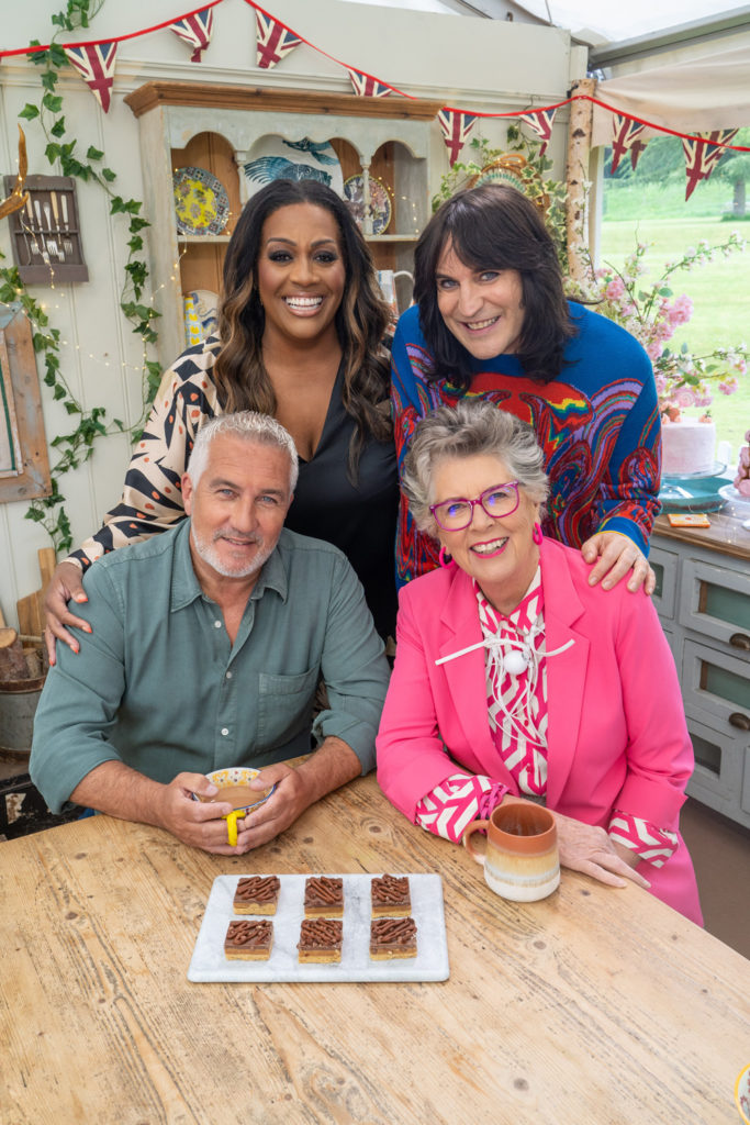 Alison, Noel, Paul and Prue in The Great British Bake Off - Series 15 Ep4