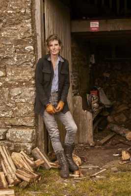 Amanda Owen photographed at Ravenseat Farm