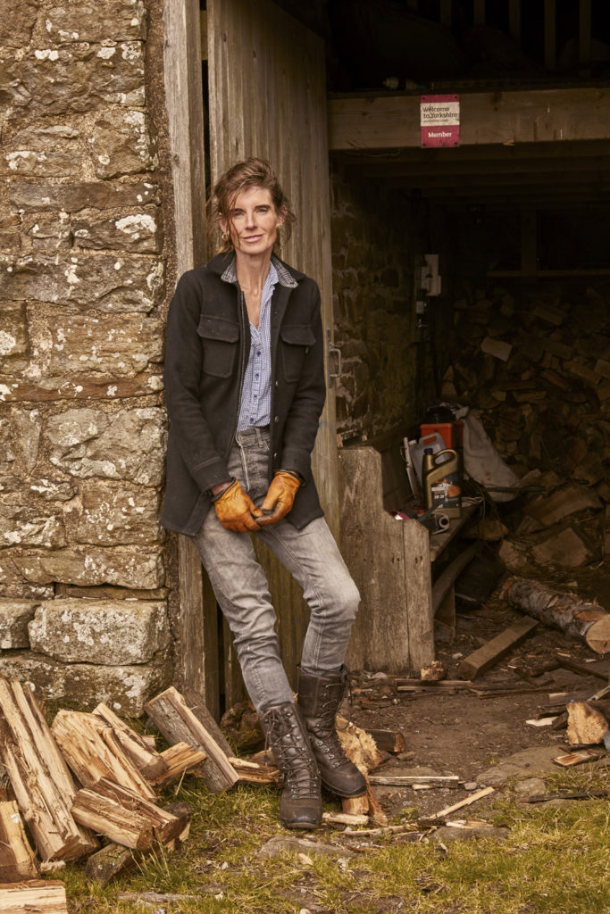 Amanda Owen photographed at Ravenseat Farm