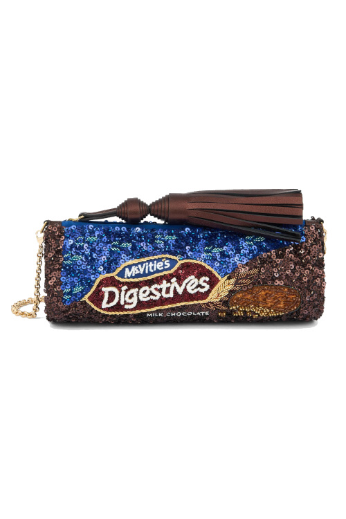 Biscuit packet-shaped bag