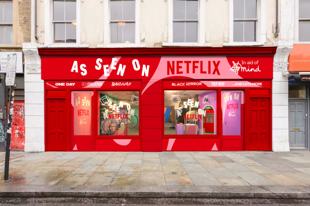 As Seen On Netflix red store front