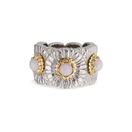 Gold and silver ring