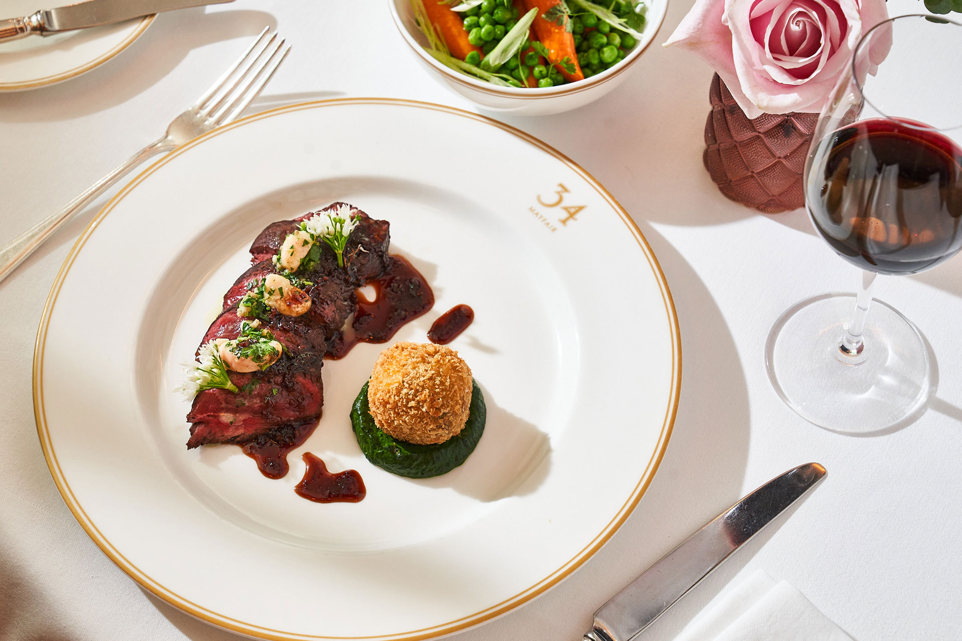 Steak at 34 Mayfair