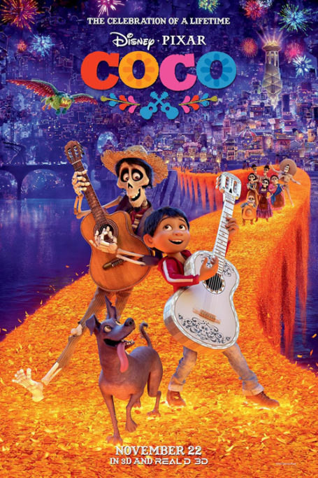 Film poster for 2017's Coco