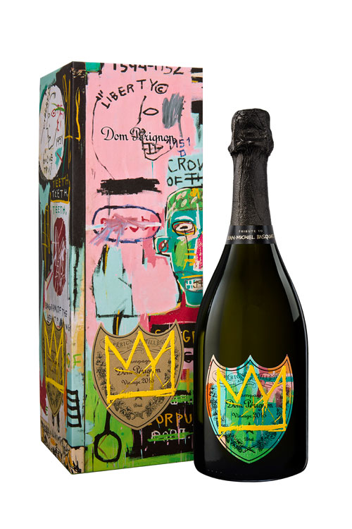 Dom Pérignon Vintage 2015 Special Edition – Tribute to Jean-Michel Basquiat Blue