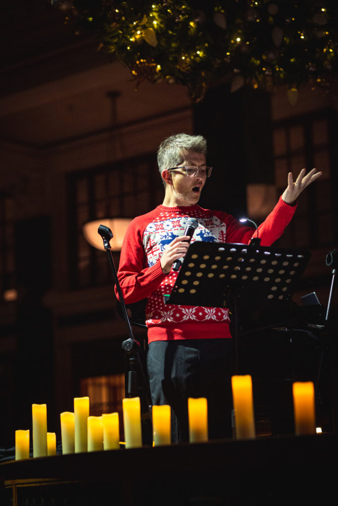 Gareth Malone's Christmas carol concert at The Ned London