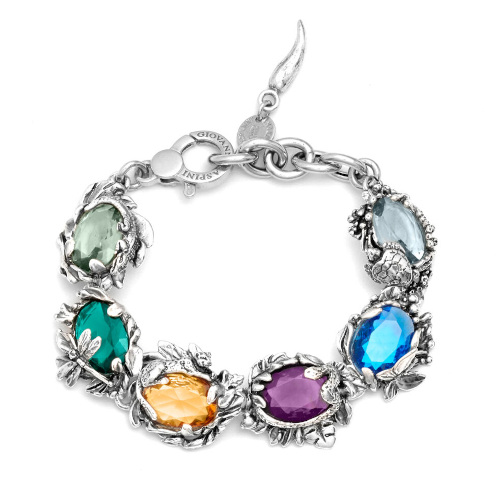 Multi-coloured bracelet