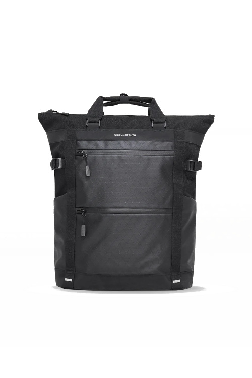 Black rucksack