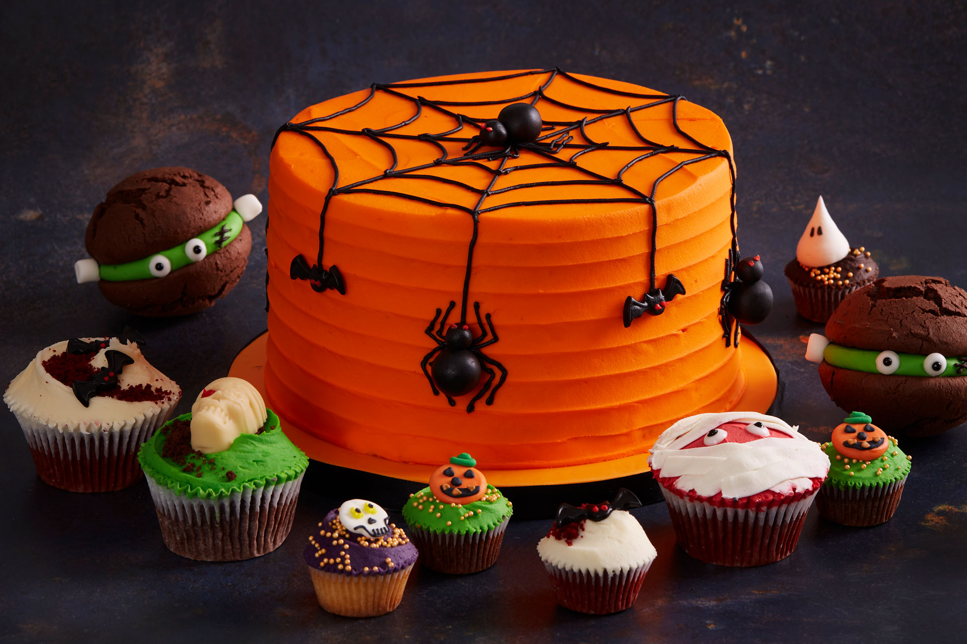 Halloween cakes from Hummingbird Bakery