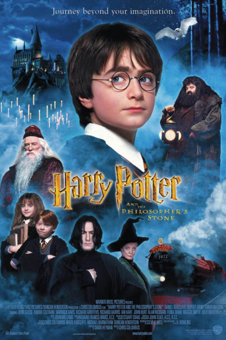 Poster for the 2001 film Harry Potter and the Philosopher's Stone