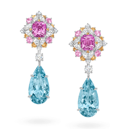 Colourful earrings
