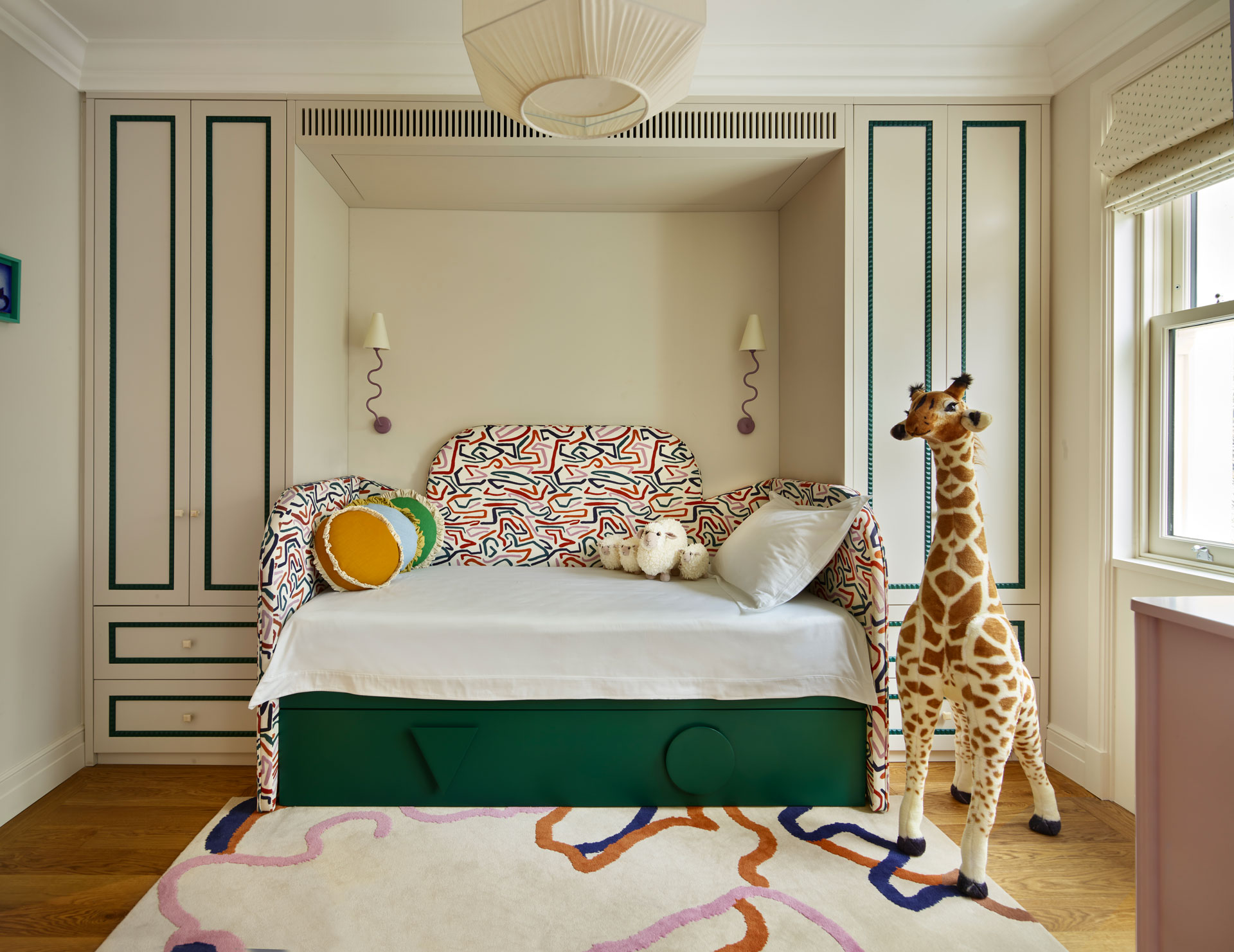 Kids bedroom, OWN London project – a Kensington townhouse