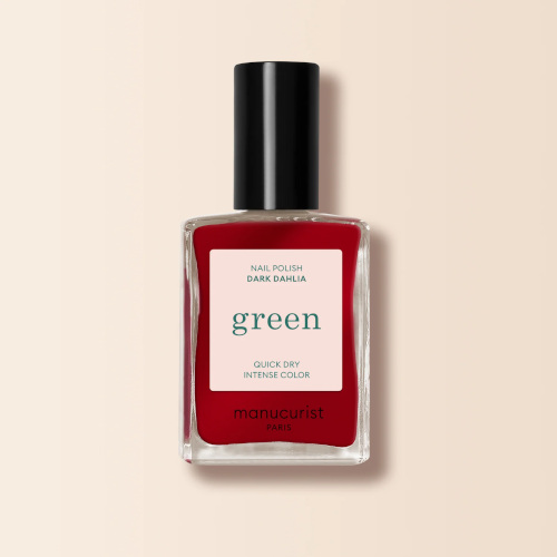 Cherry red nail polish