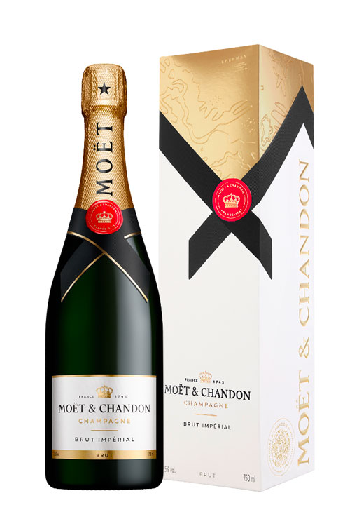 Moët & Chandon Brut Imperial NV Champagne 75cl Gift Box