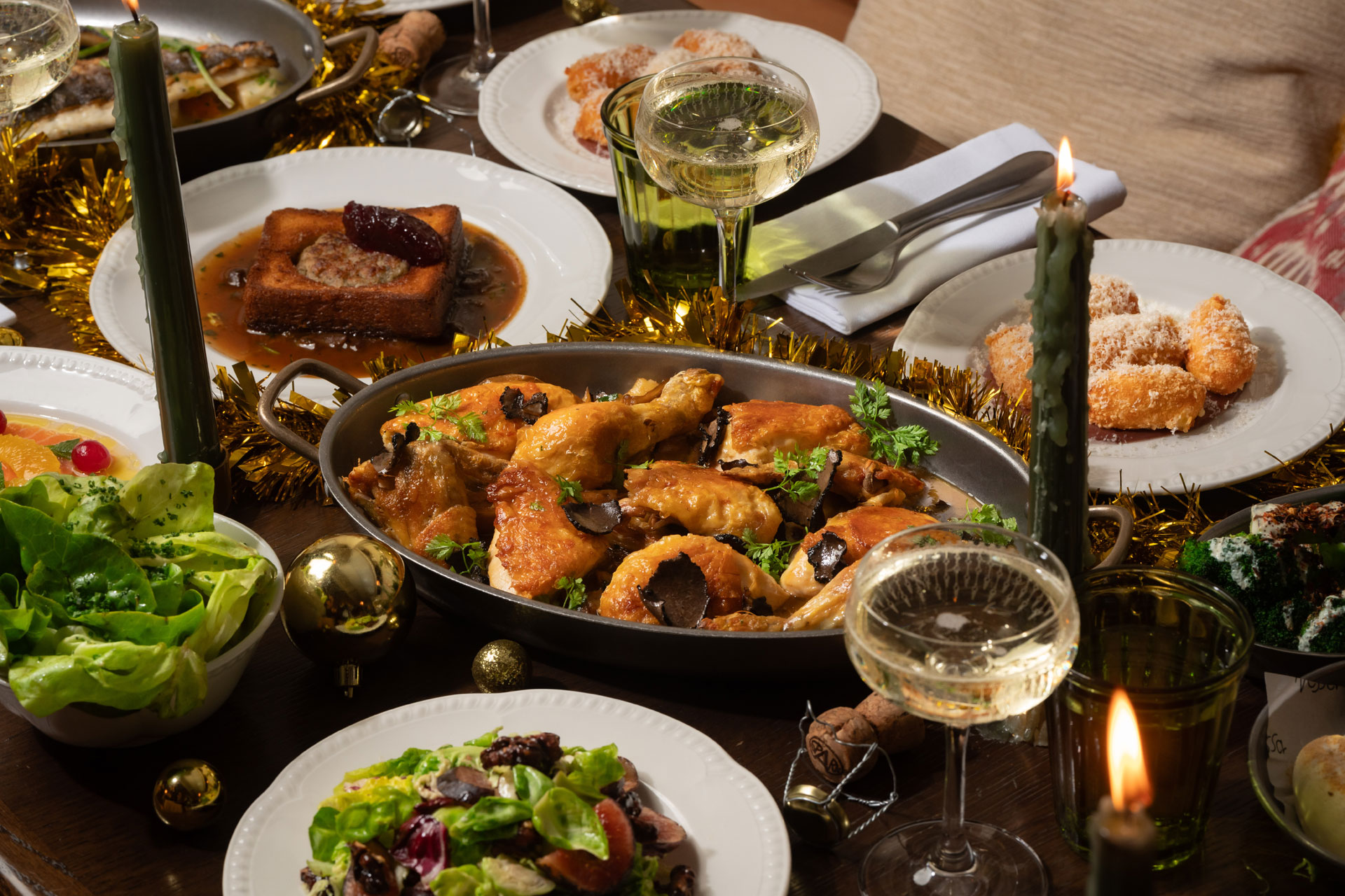 Christmas menu at Nessa