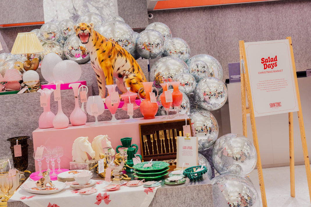 Salad Days Christmas market stall