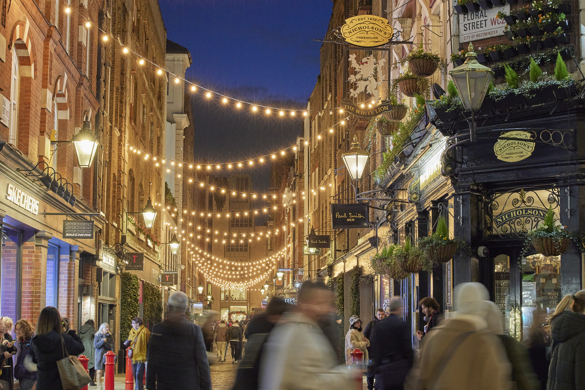 Seven Dials Christmas Lights