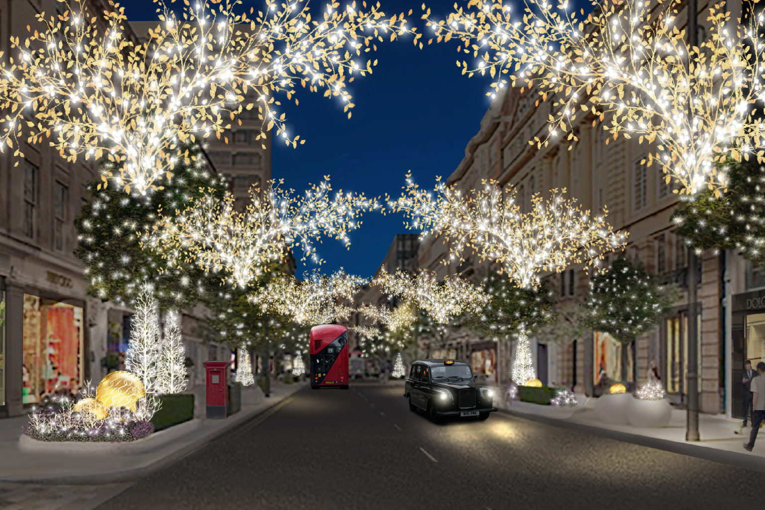Where (& When) To See Christmas Lights In London 2024