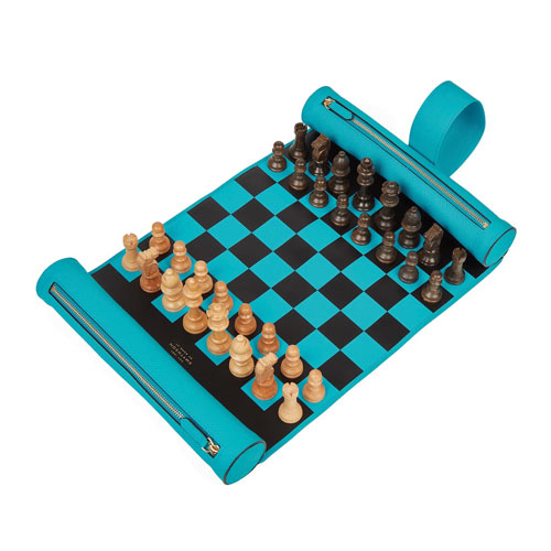 Smythson chess roll