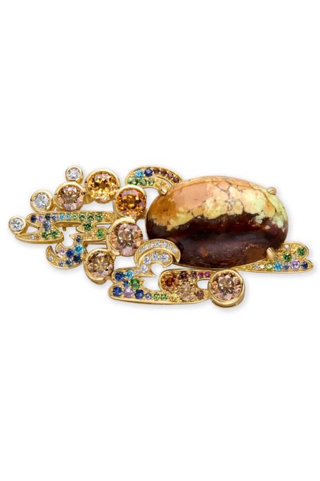 Boodles Gallery Collection - Constable Yellow Gold Brooch