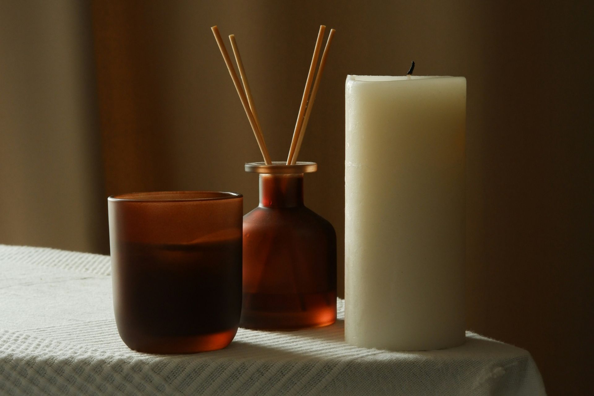 Diffuser and scented candles