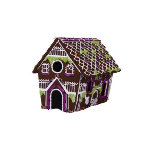 Haunted house gingerbread house
