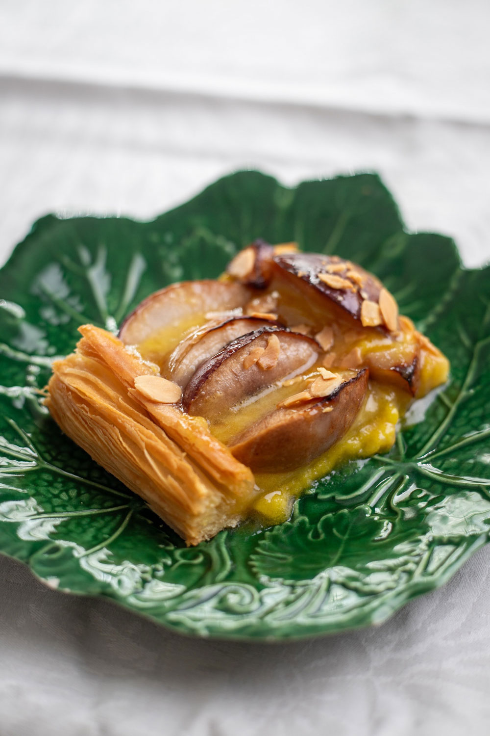 Nectarine tart