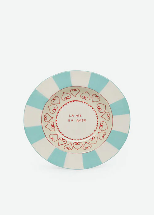 Koibird La Vie En Rose Plate