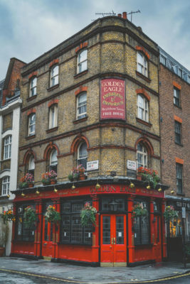 Exterior of a pub
