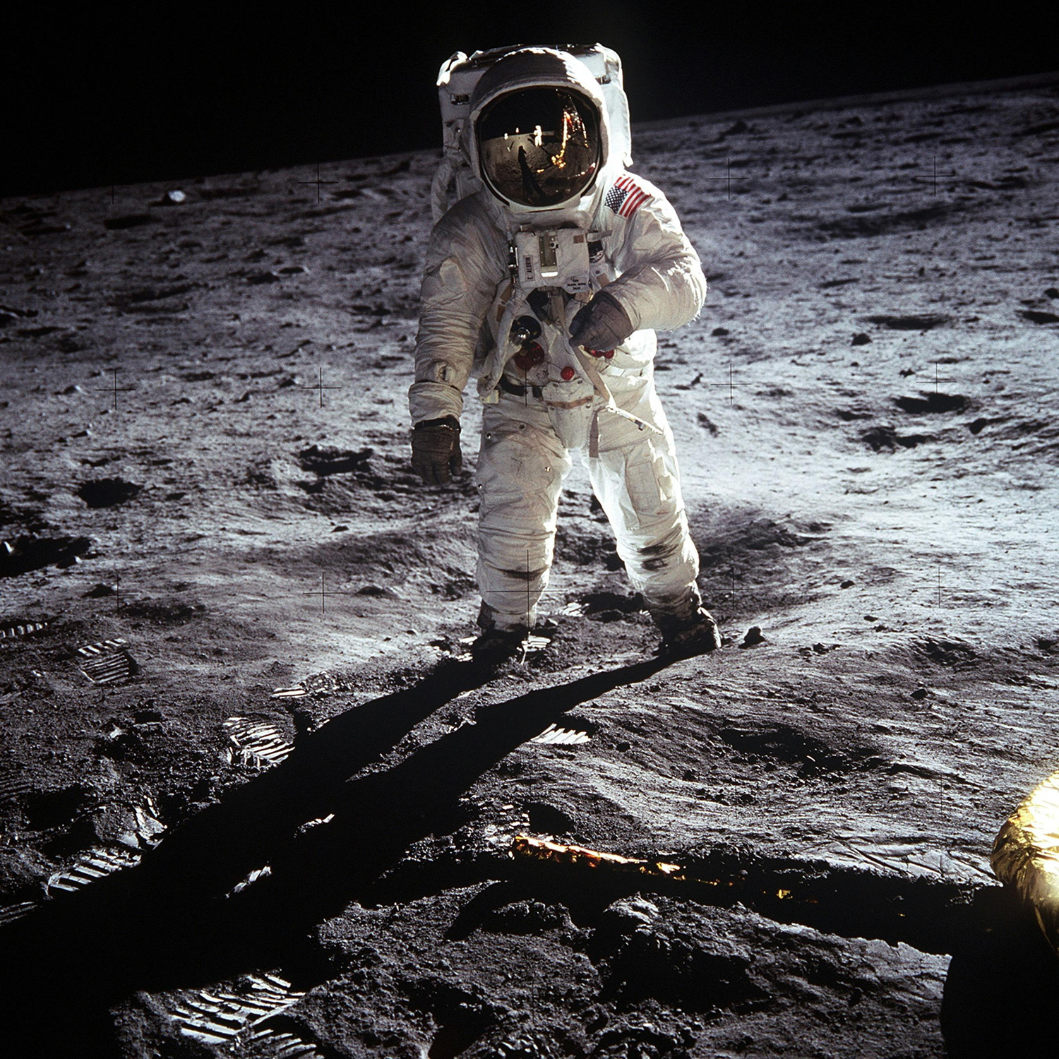 A man on the moon