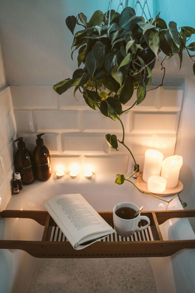 Candlelit bath