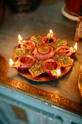 Diwali candles