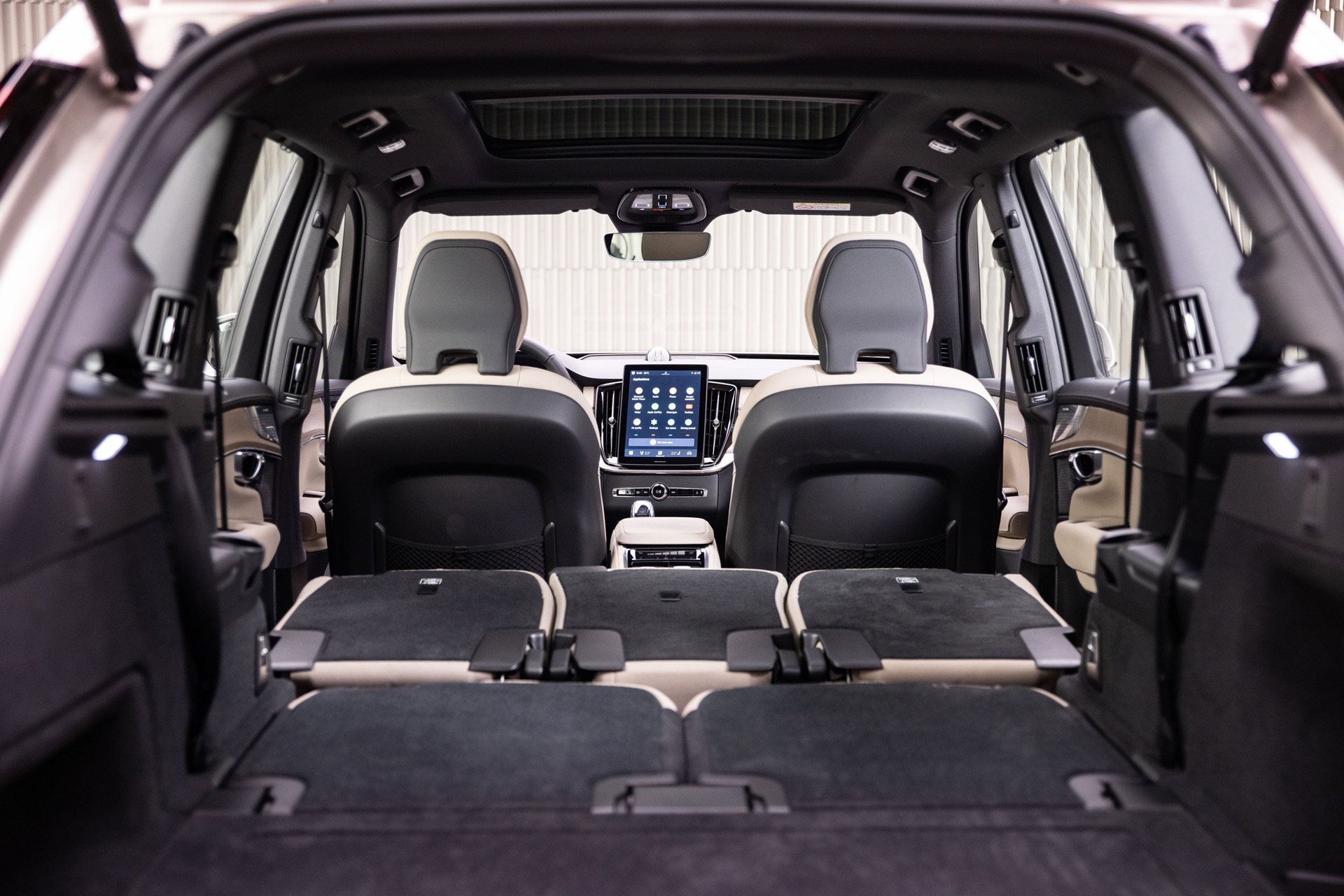Inside the car