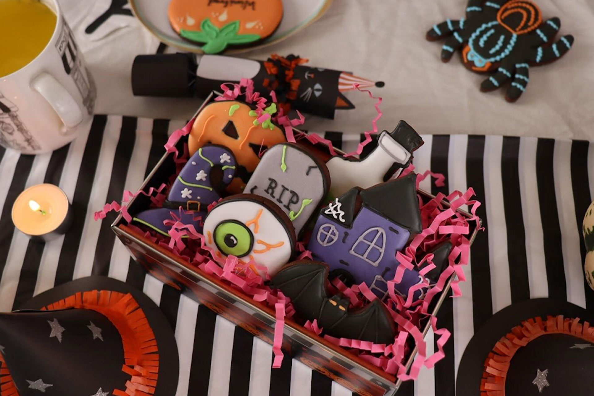 Biscuiteers Halloween biscuits