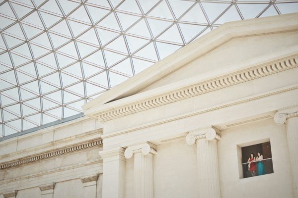 The atrium at the British Museum