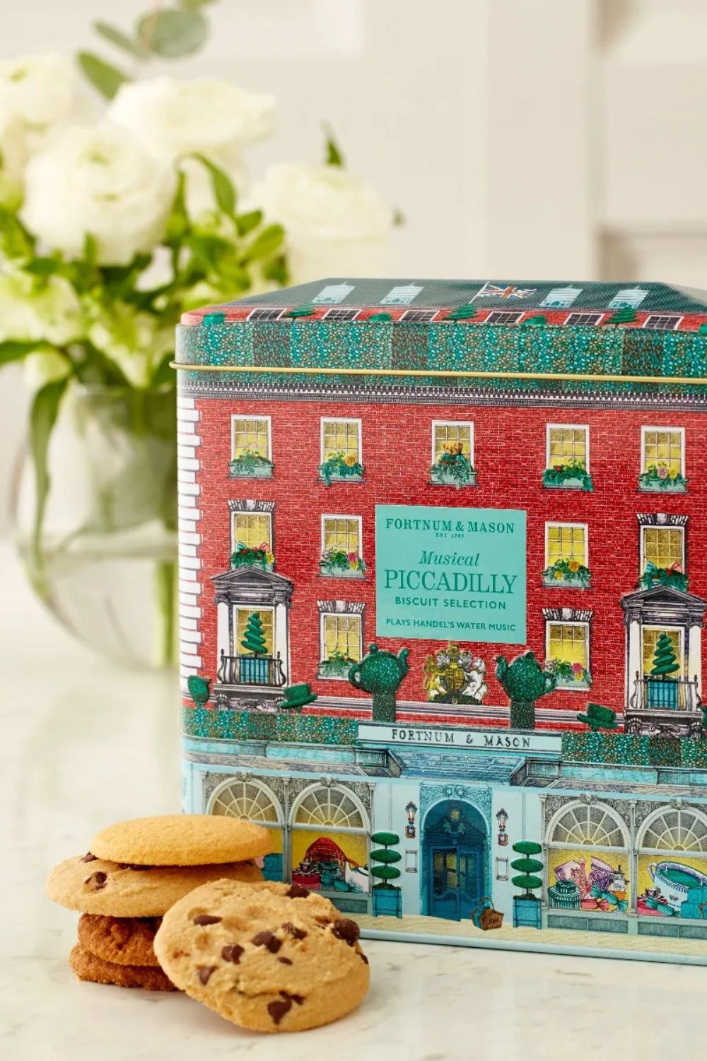 Fortnum & Mason biscuit tine