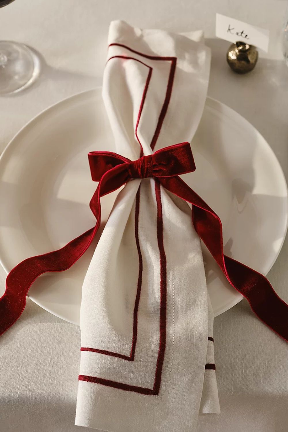 napkin bows